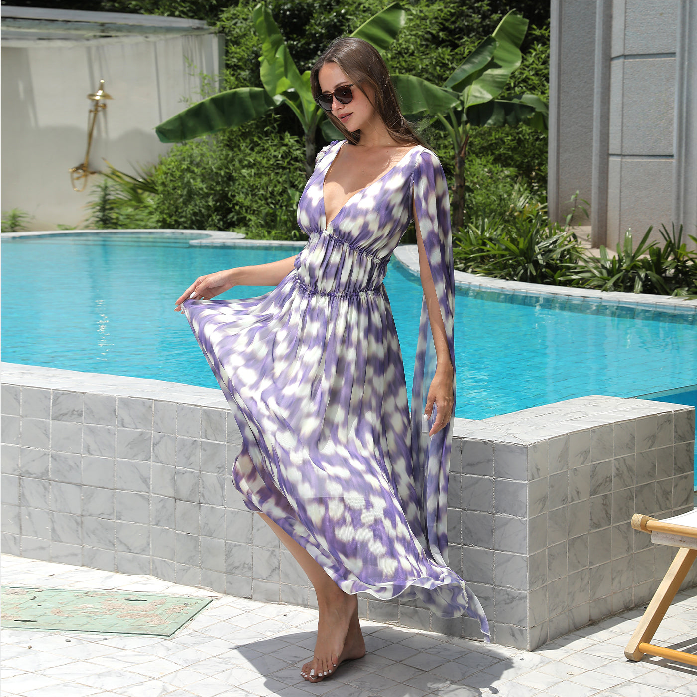 Zensation “Amara Bloom” Maxi Dress