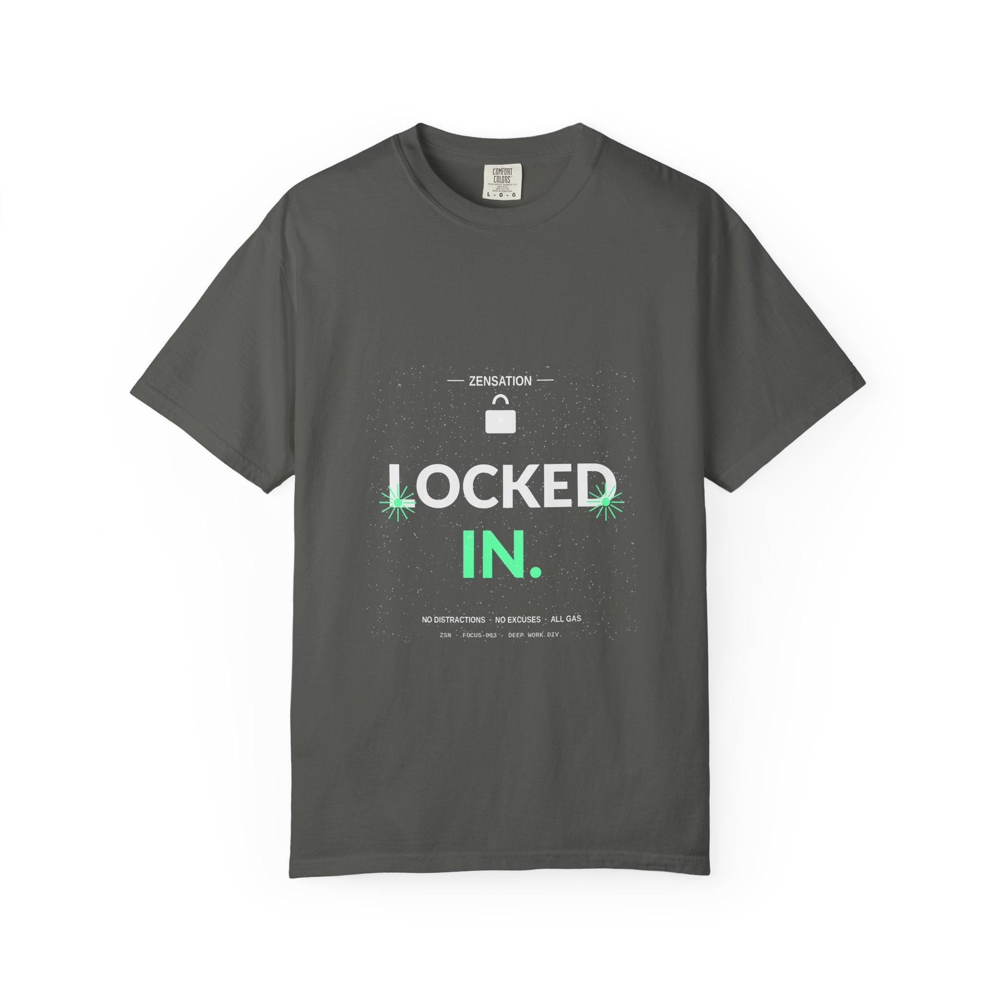 Locked In Premium T-Shirt — Drop 013 — Zensation