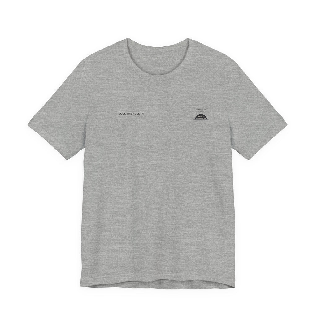 LOCK THE FUCK IN Core Tee — Drop 016 — Zensation streetwear (view 3)