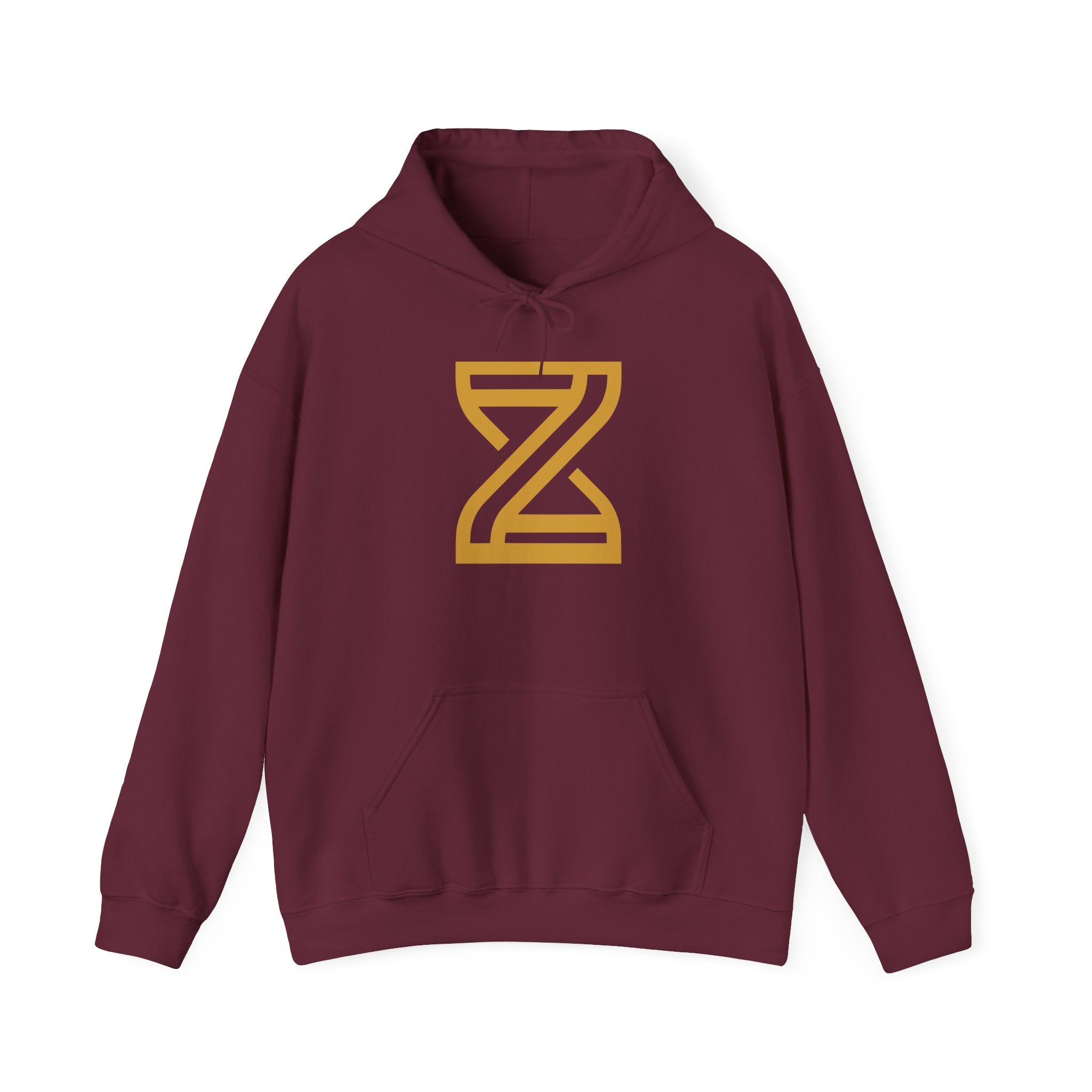 Zensation Essentials Hoodie — Gold on Black