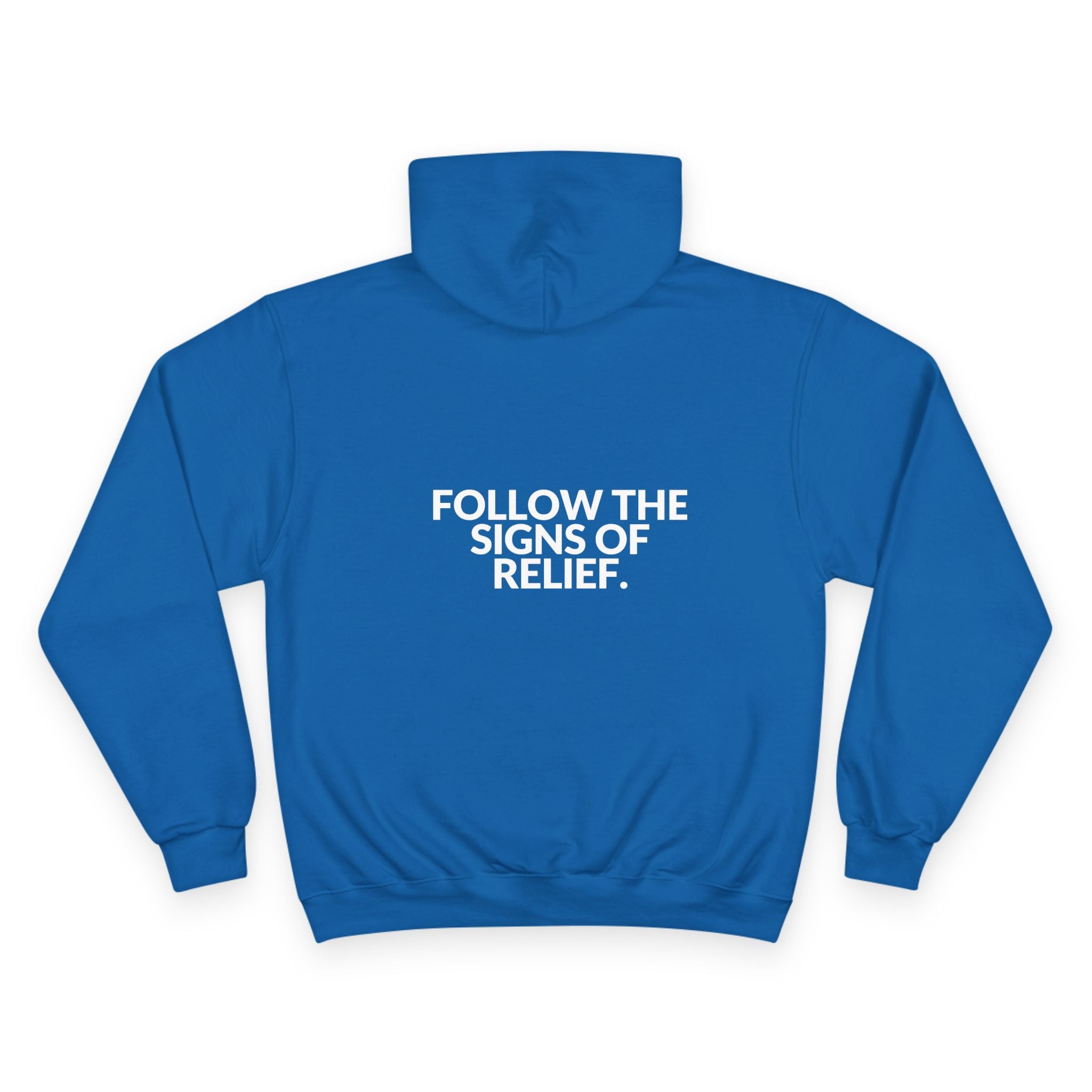 Follow The Signs Of Relief Hoodie — B-Sides 001 — Zensation streetwear (view 11)