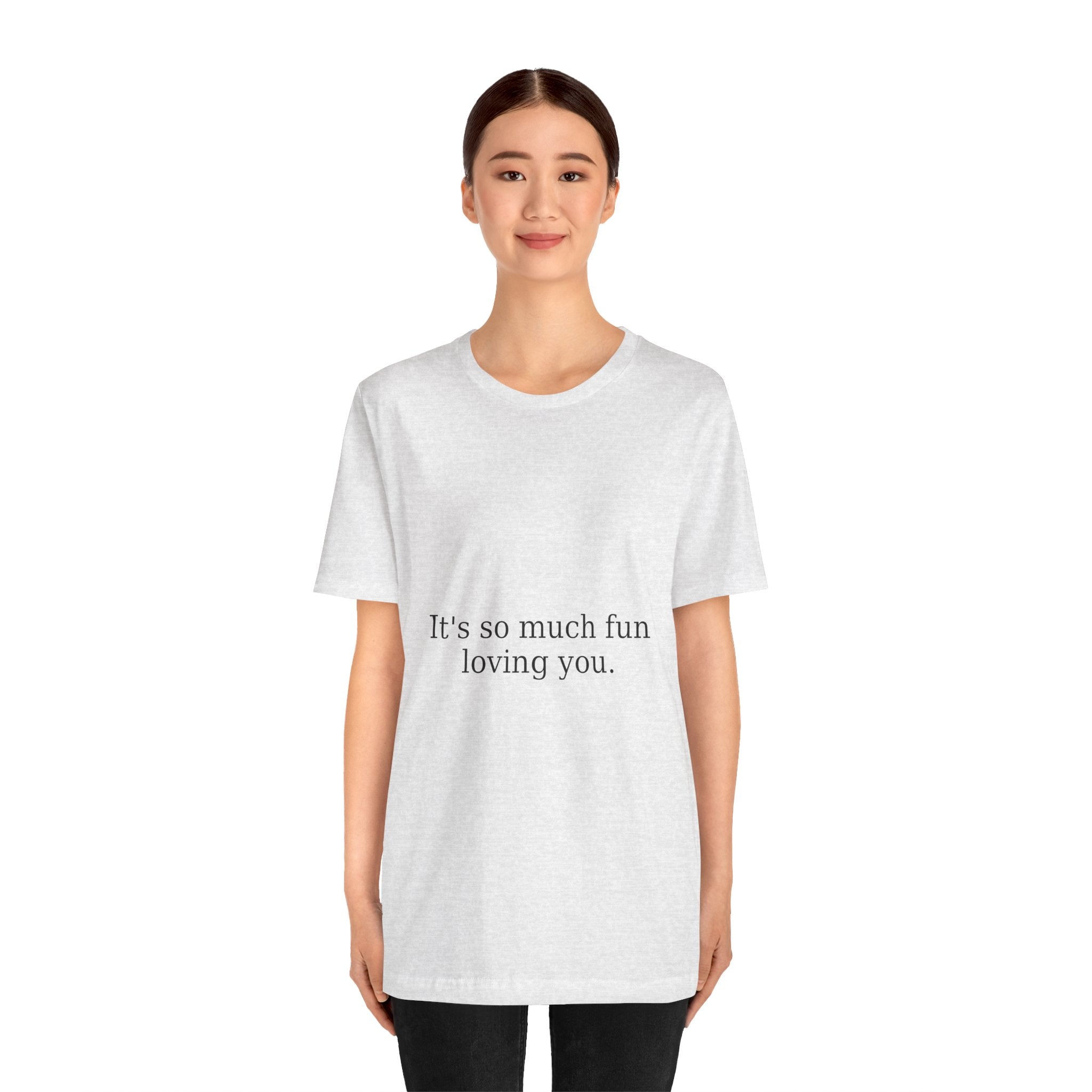 It's So Much Fun Loving You Tee — B-Sides 001 — Zensation streetwear (view 15)
