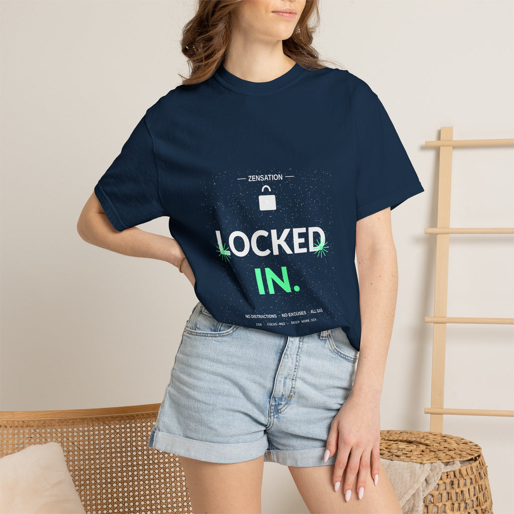 Locked In Premium T-Shirt — Drop 013 — Zensation streetwear (view 13)
