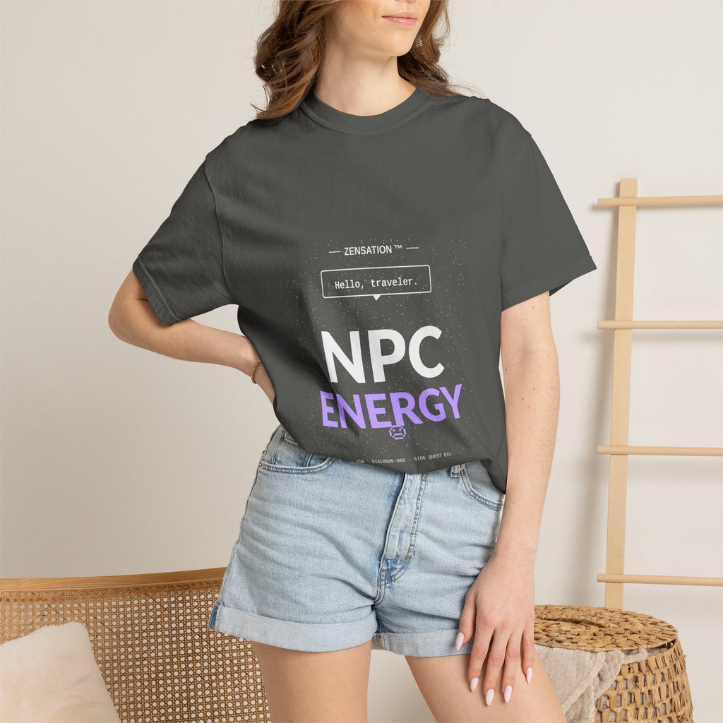 NPC Energy Premium T-Shirt — Drop 015 — Zensation streetwear (view 7)