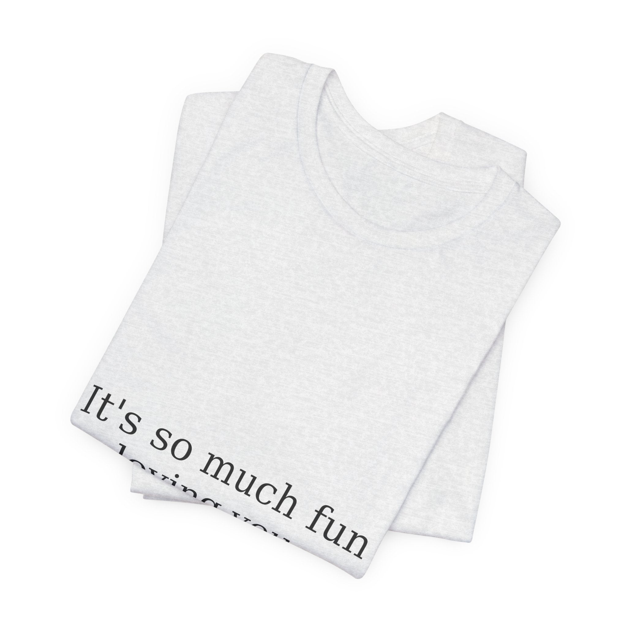 It's So Much Fun Loving You Tee — B-Sides 001 — Zensation streetwear (view 11)