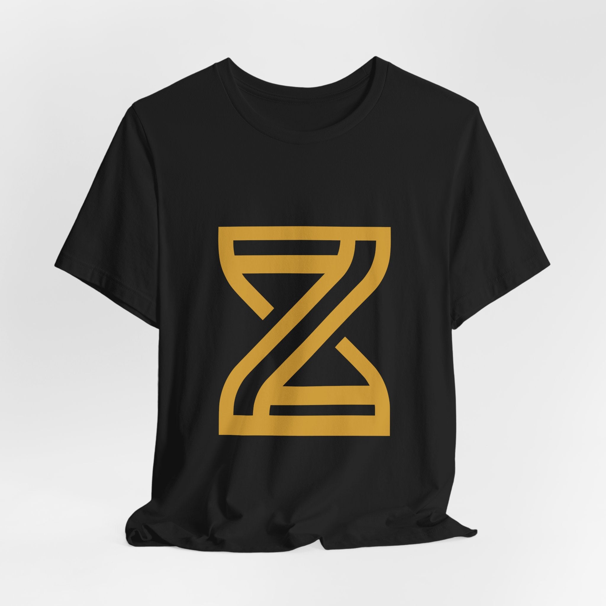 Zensation Mark Tee — Gold on Black