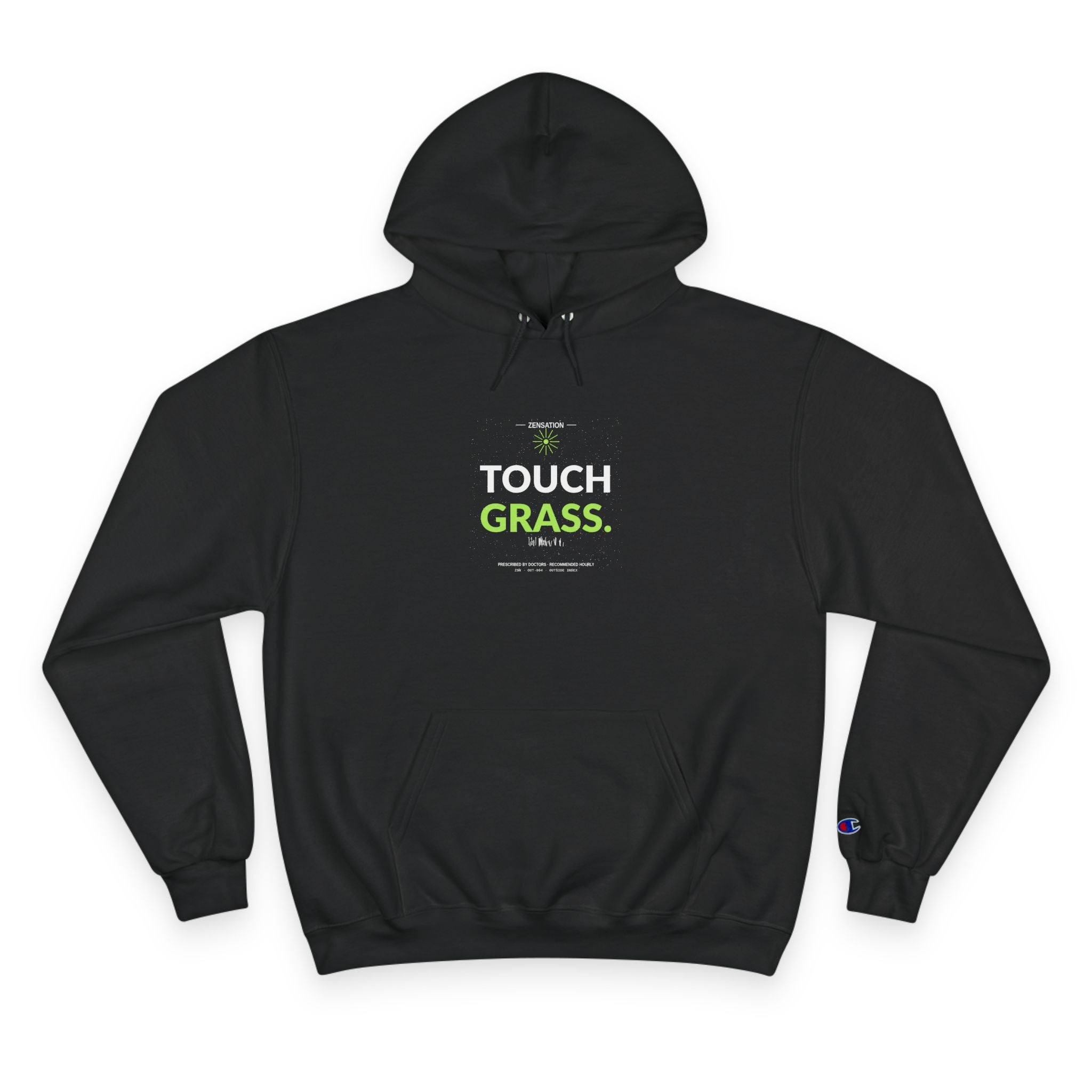 Touch Grass Hoodie — Drop 014