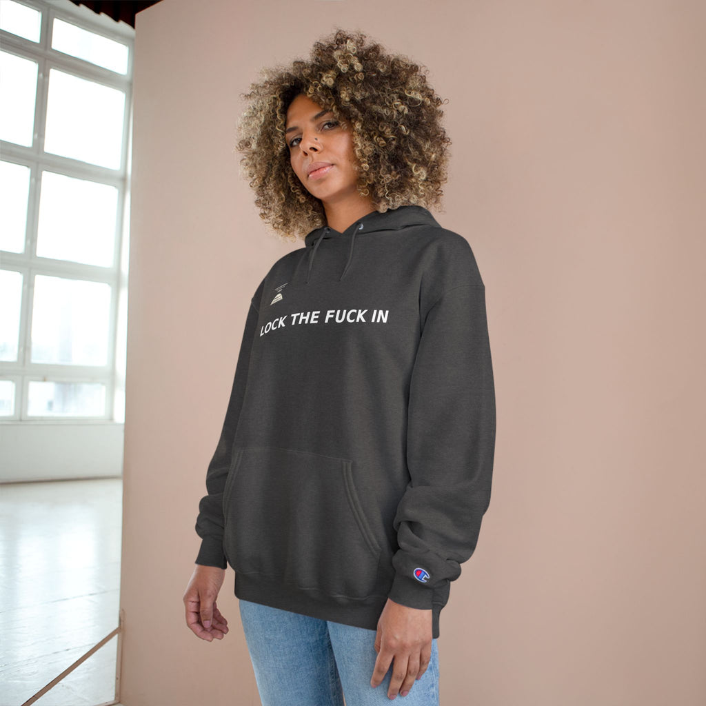 LOCK THE FUCK IN Hoodie — Drop 016 — Zensation streetwear (view 7)