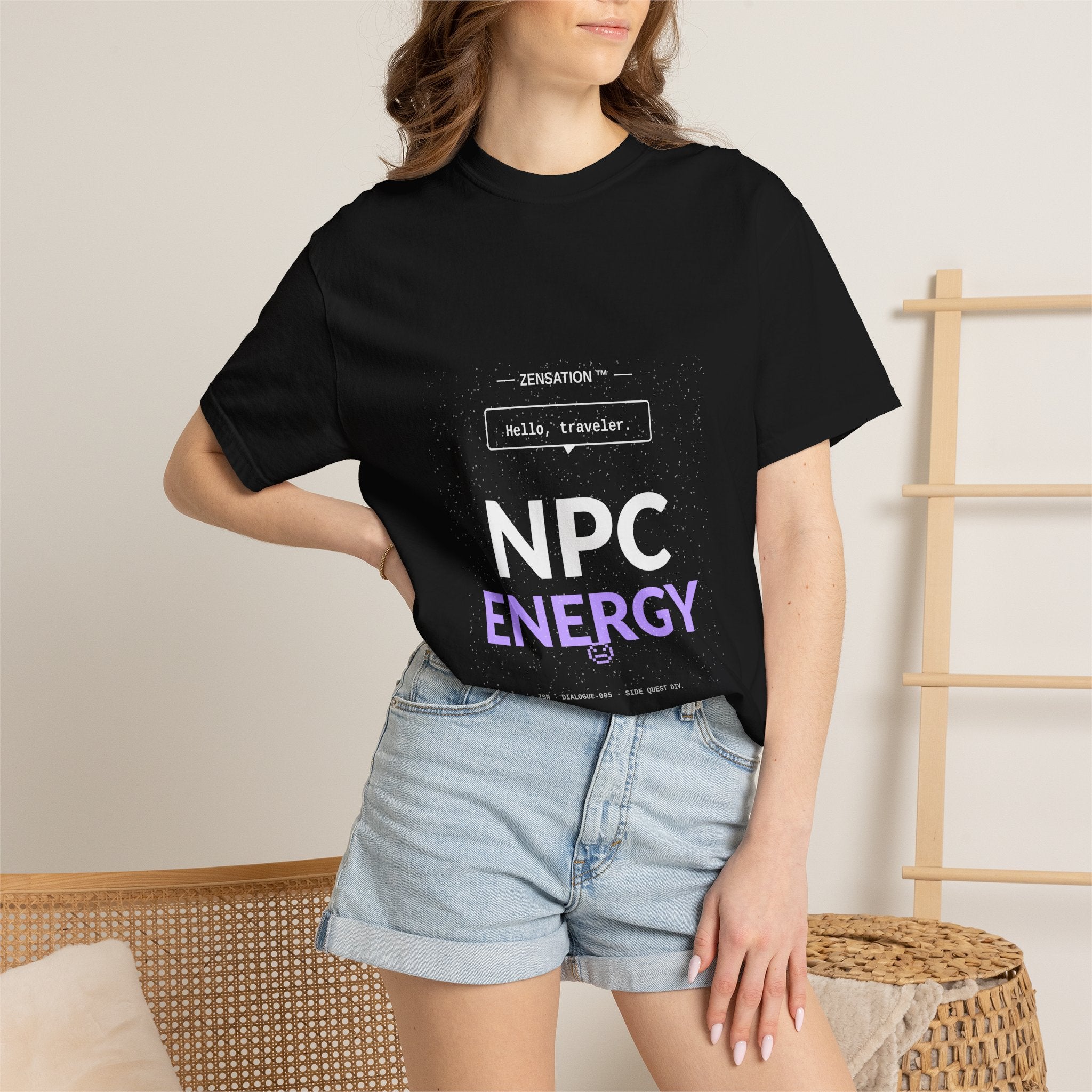 NPC Energy Premium T-Shirt — Drop 015 — Zensation streetwear (view 16)