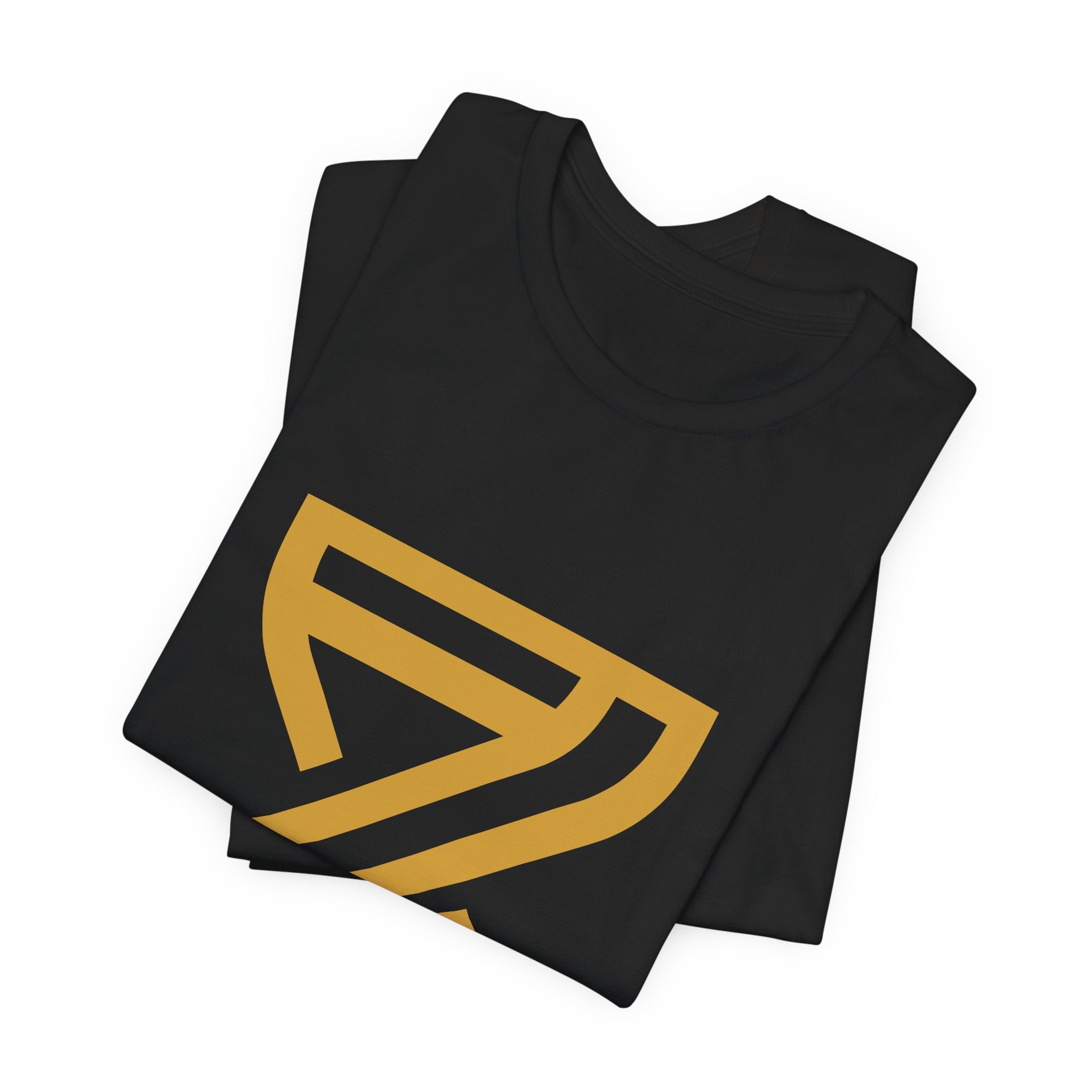 Zensation Mark Tee — Gold on Black