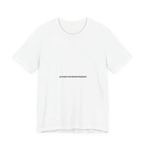 Closed For Maintenance bilingual tee — Zensation Lock In streetwear (view 2)
