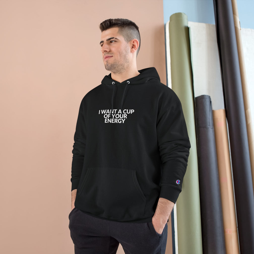 I Want A Cup Of Your Energy Hoodie — B-Sides 001 — Zensation streetwear (view 7)