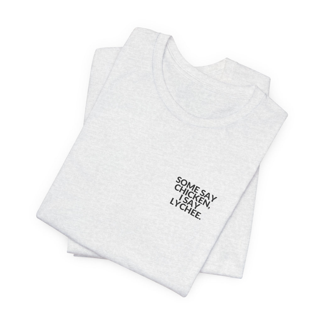 Some Say Chicken, I Say Lychee Tee — B-Sides 001 — Zensation streetwear (view 9)