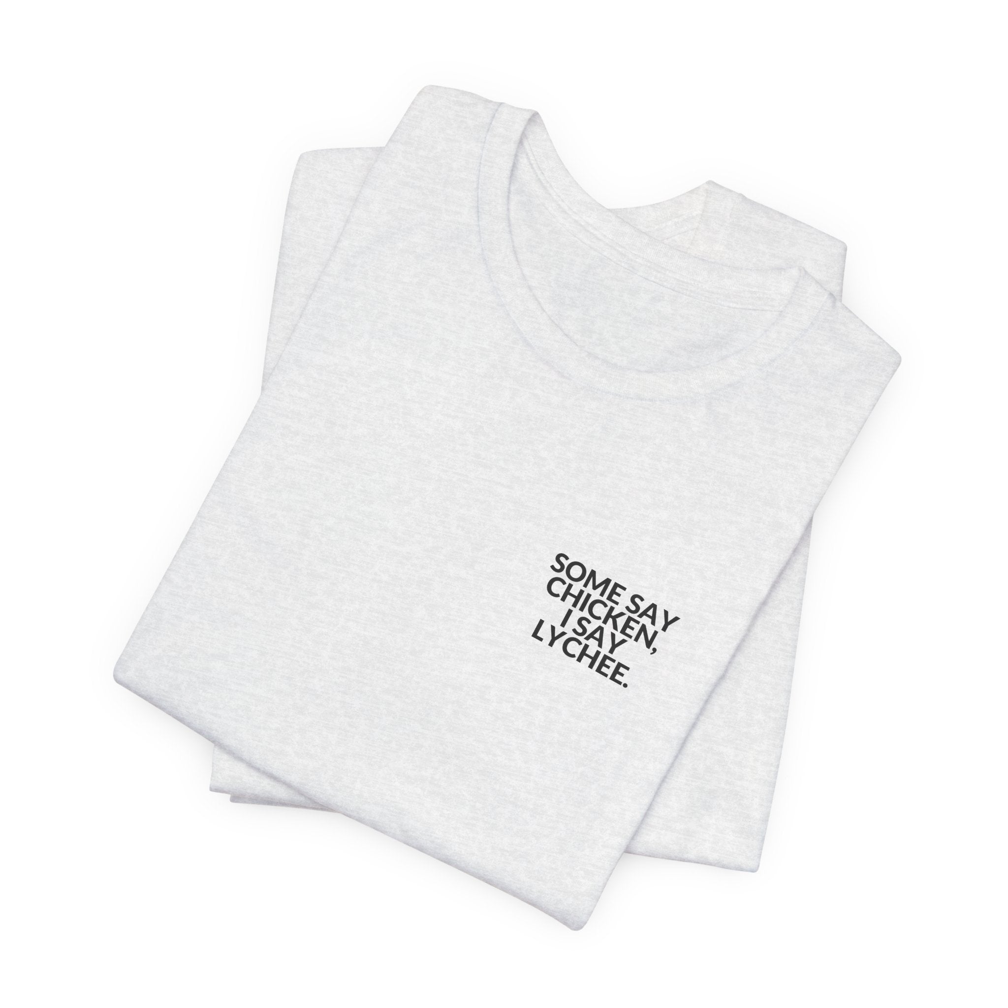 Some Say Chicken, I Say Lychee Tee — B-Sides 001 — Zensation streetwear (view 9)