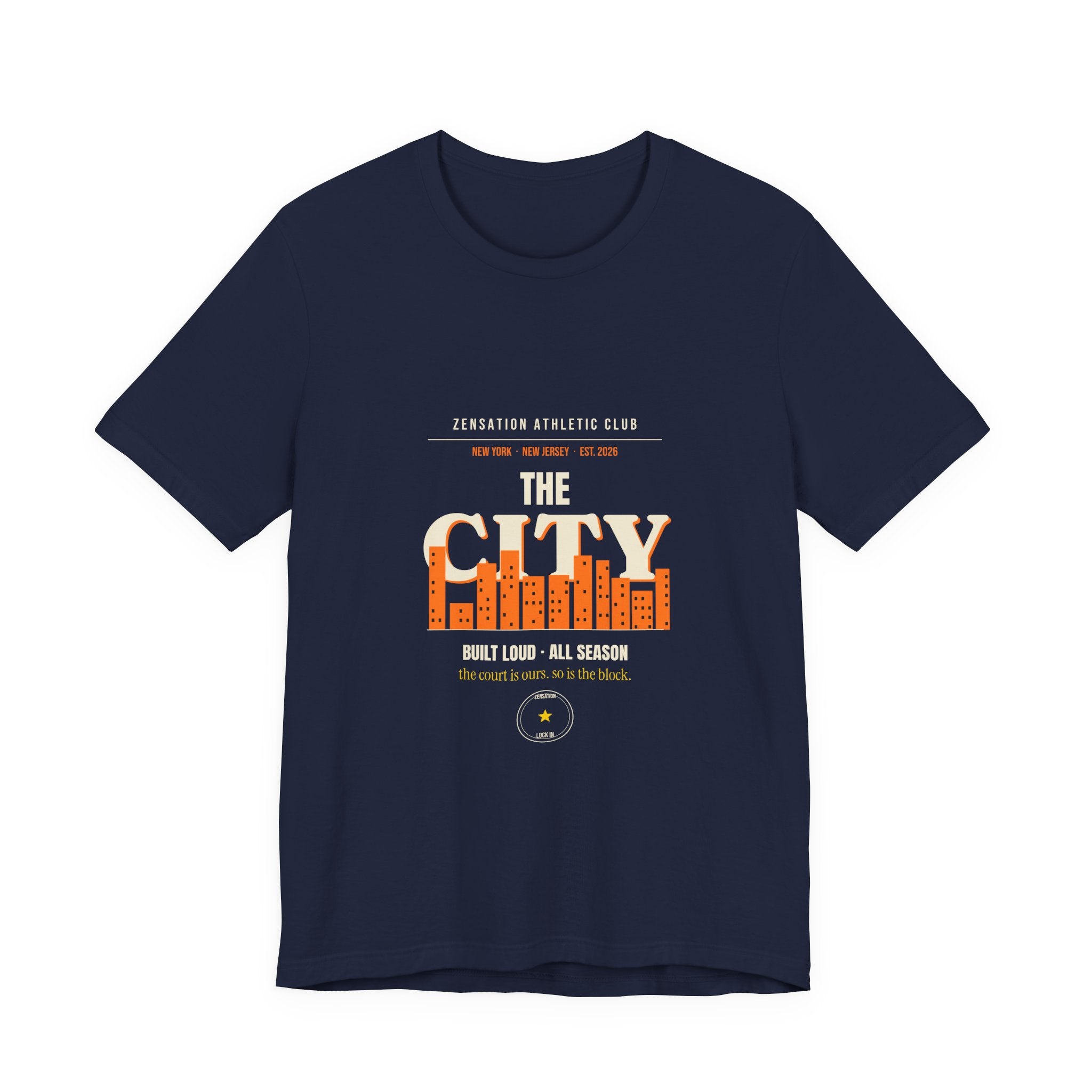 The City Tee — Run It | NY · NJ Hoops