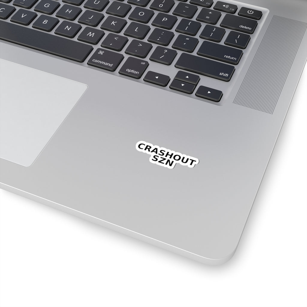 CRASHOUT SZN Kiss-Cut Sticker — Drop 017 — Zensation streetwear (view 11)