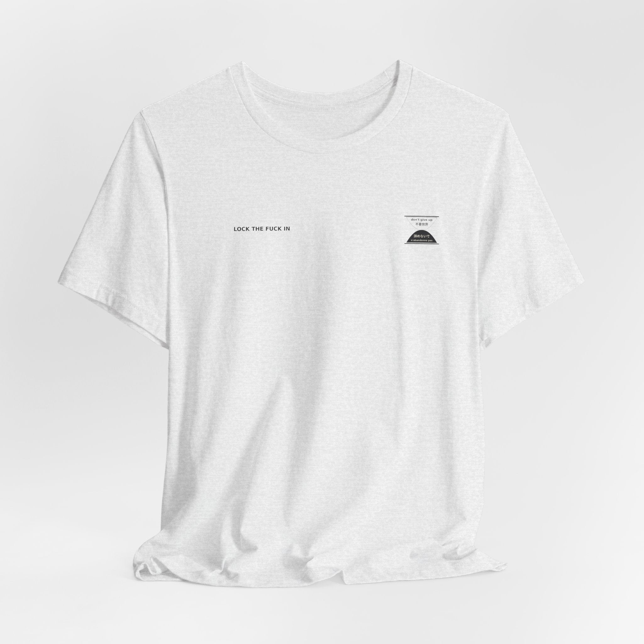 LOCK THE FUCK IN Core Tee — Drop 016 — Zensation streetwear (view 9)