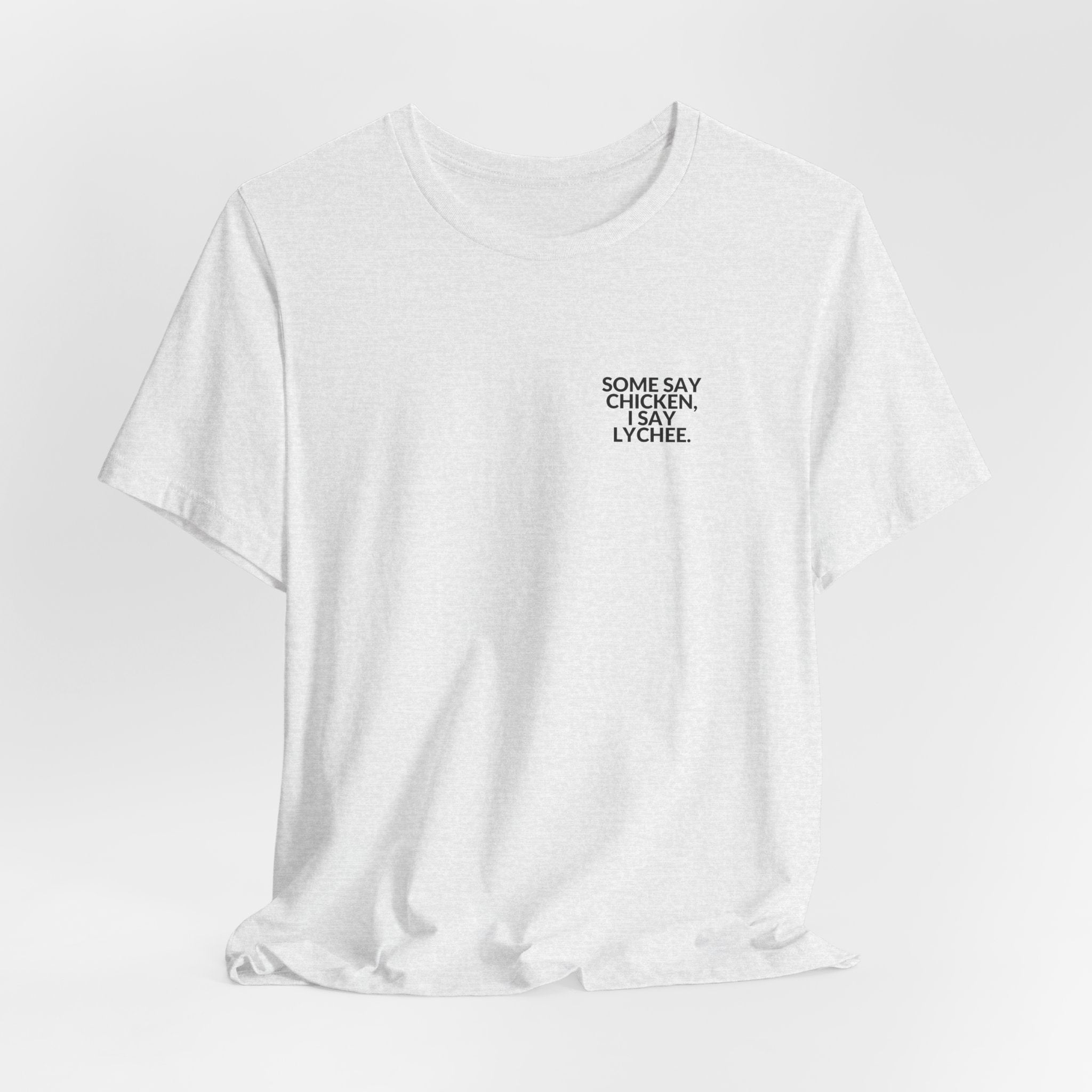 Some Say Chicken, I Say Lychee Tee — B-Sides 001 — Zensation streetwear (view 10)