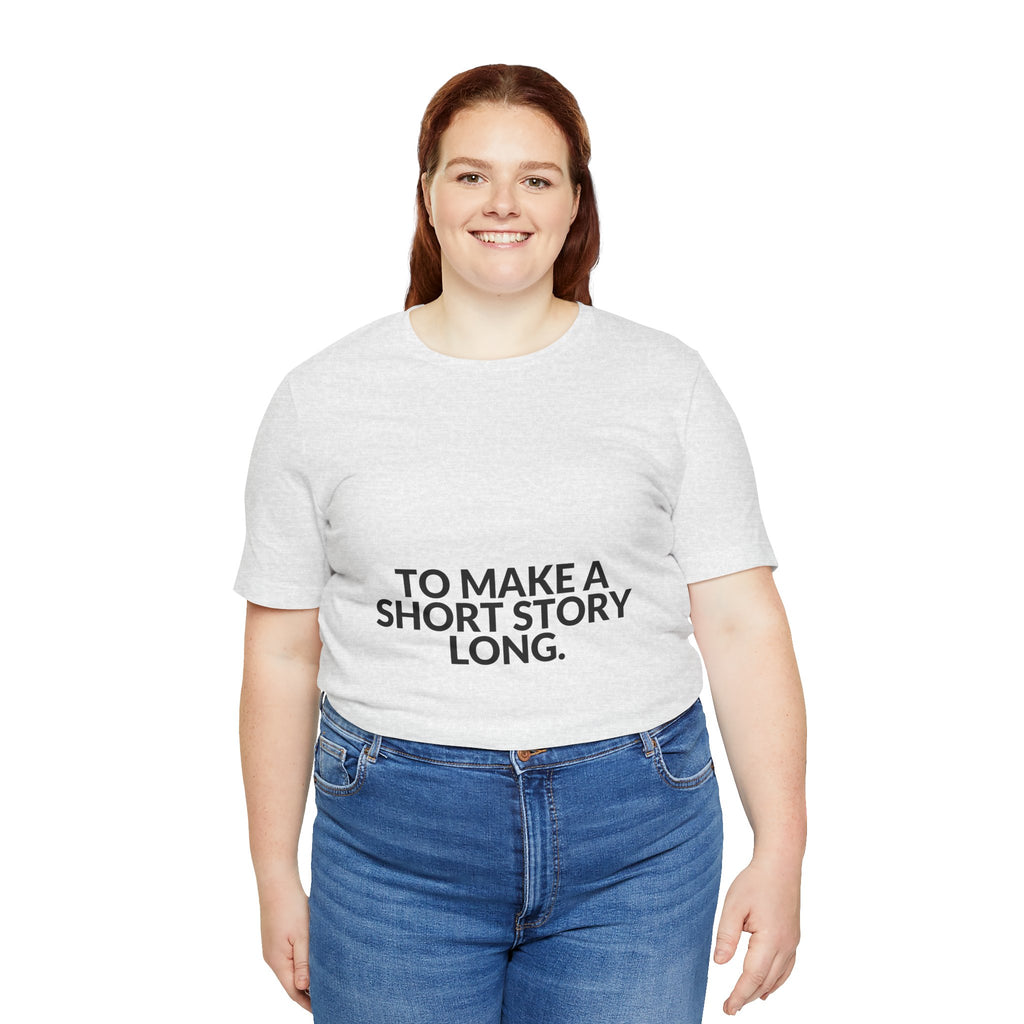 To Make A Short Story Long Tee — B-Sides 001 — Zensation streetwear (view 5)
