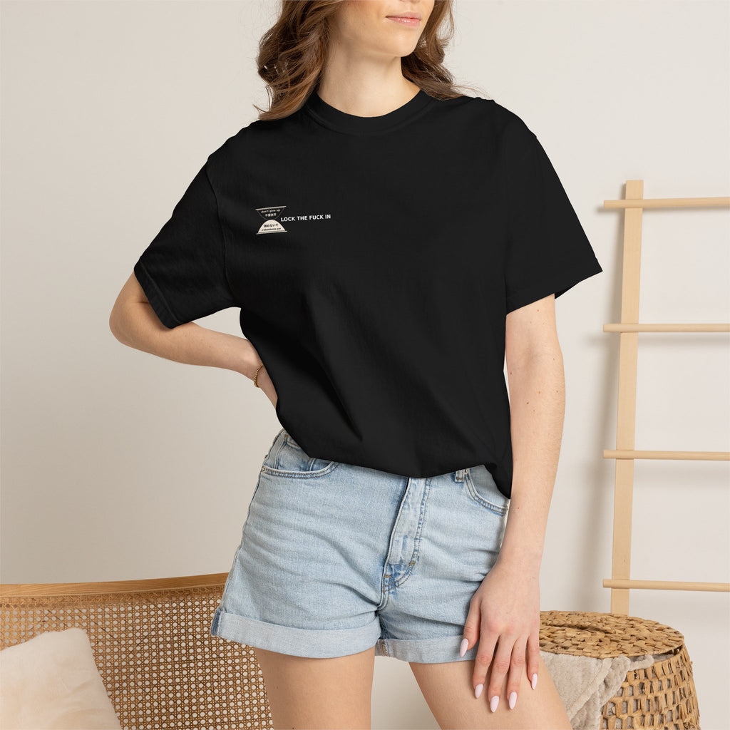 LOCK THE FUCK IN Premium T-Shirt — Drop 016 — Zensation streetwear (view 16)