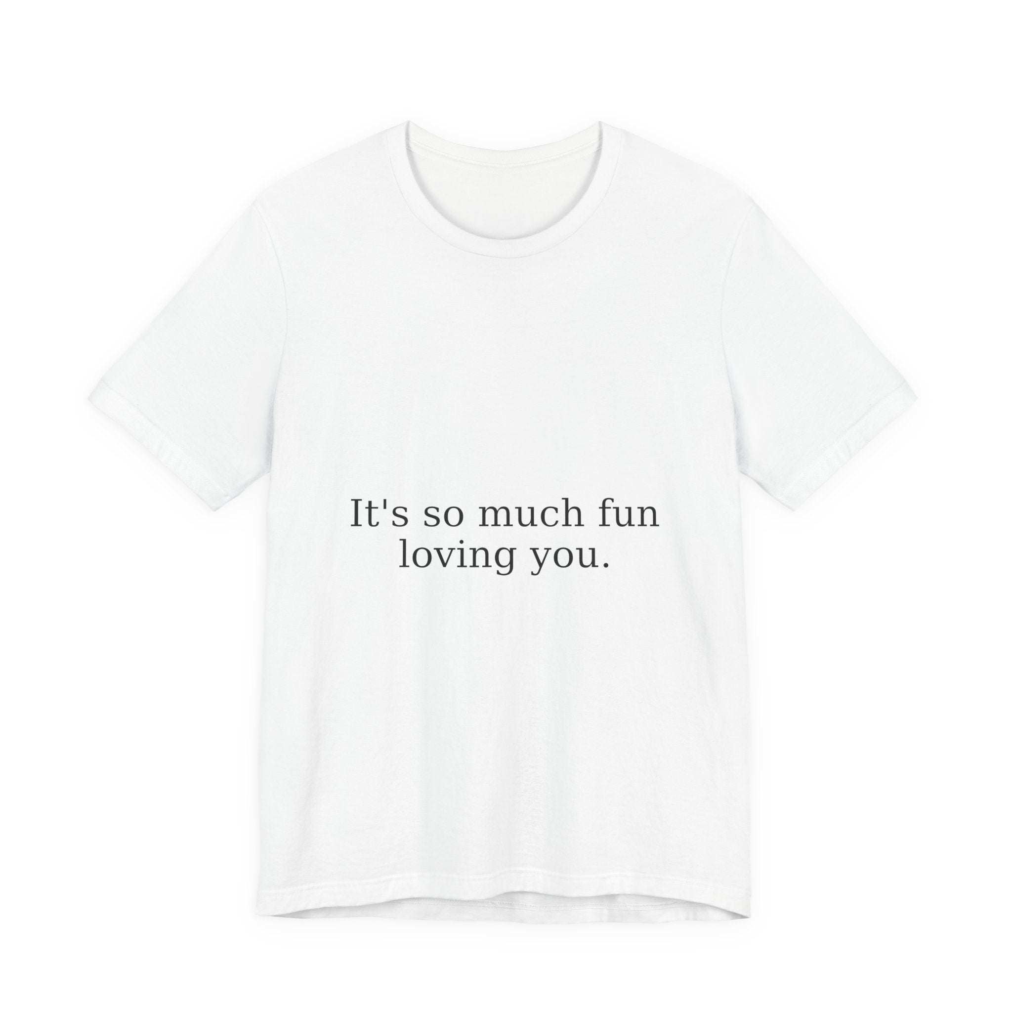 It's So Much Fun Loving You Tee — B-Sides 001 — Zensation streetwear (view 4)