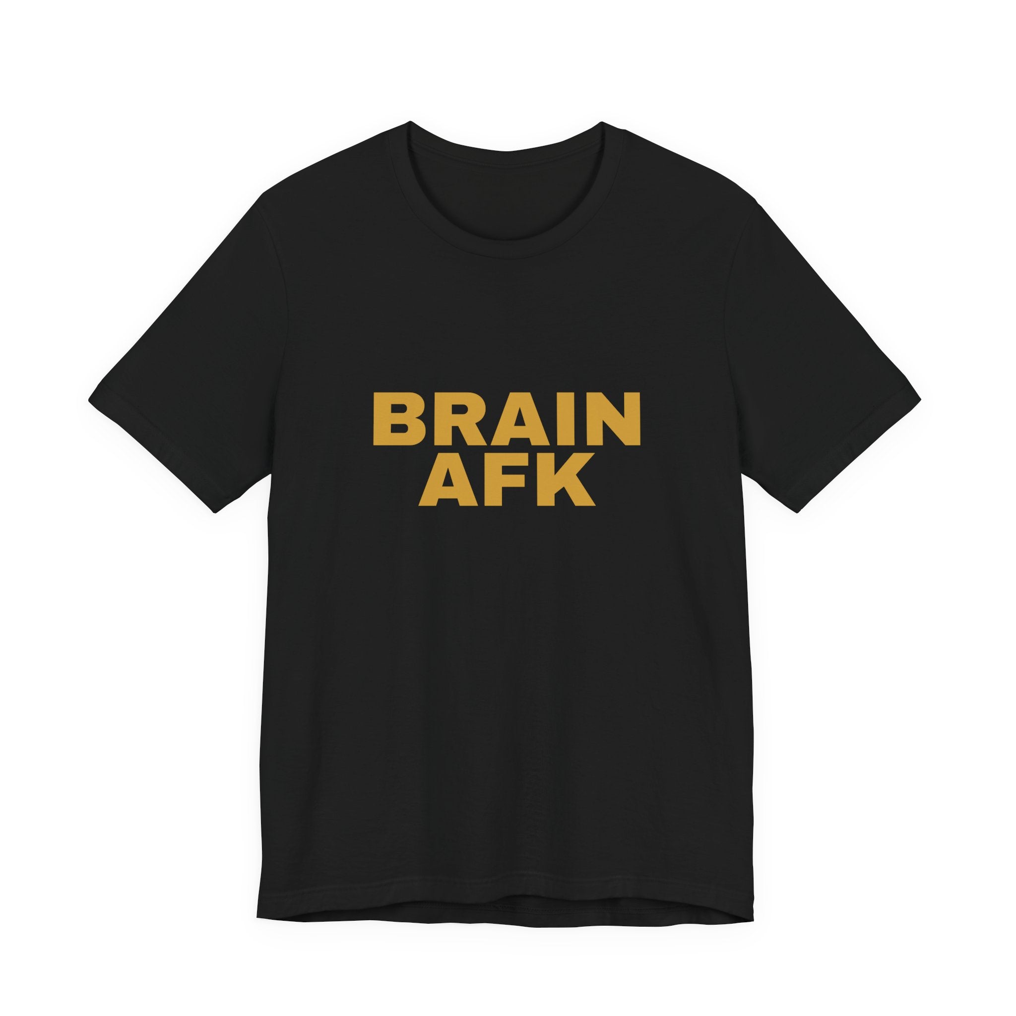 Brain AFK Tee — Offline Gen-Z Aesthetic Streetwear Shirt | Zensation