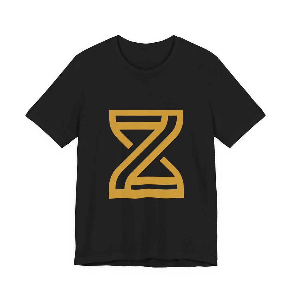 Zensation Mark Tee — Gold on Black