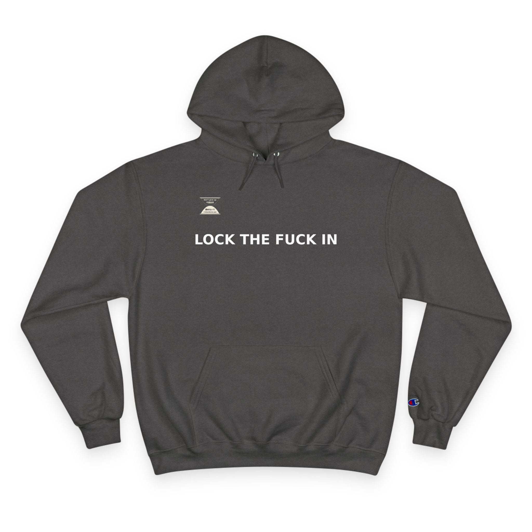 LOCK THE FUCK IN Hoodie — Drop 016 — Zensation