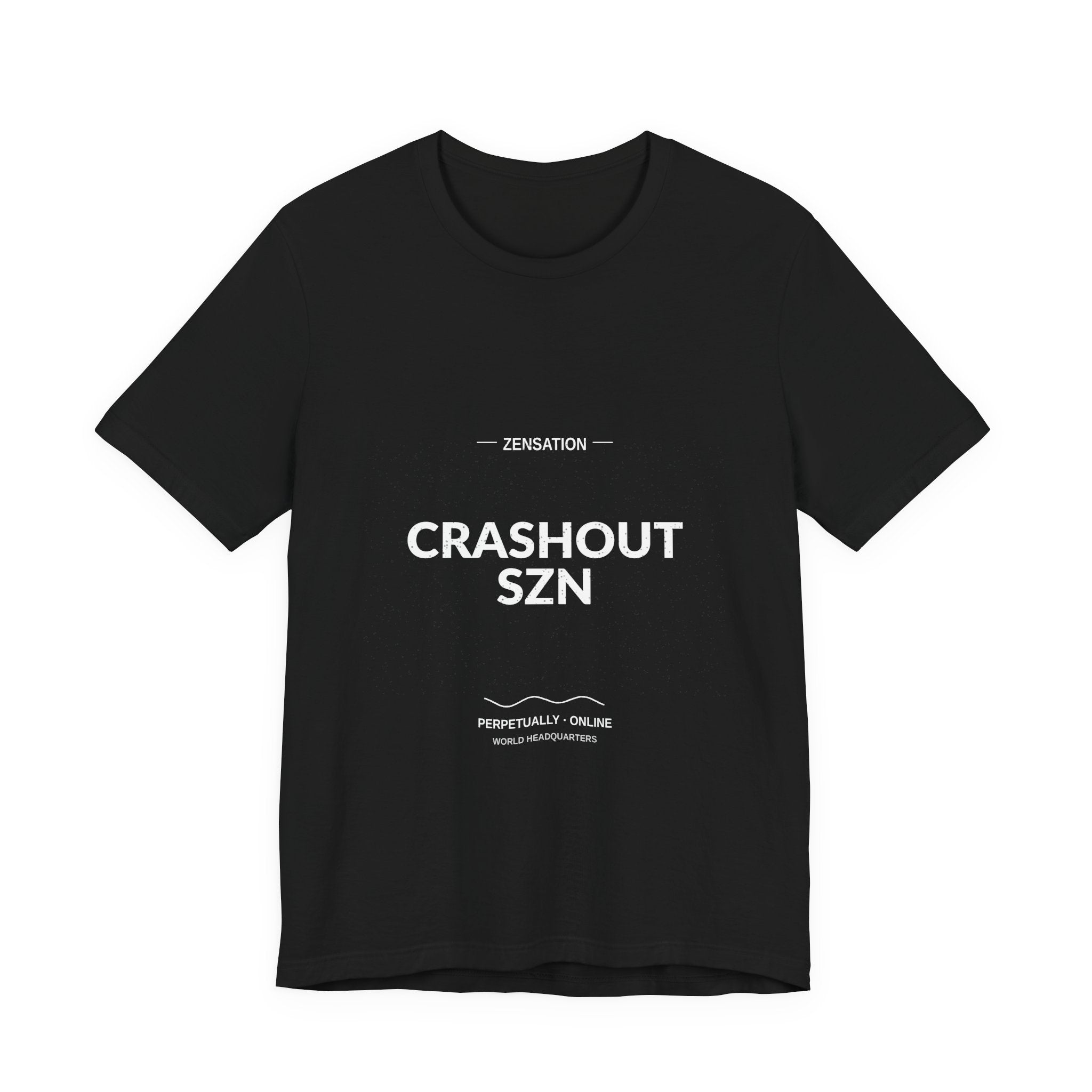 Crashout SZN Core Tee — Drop 012 — Zensation streetwear (view 2)