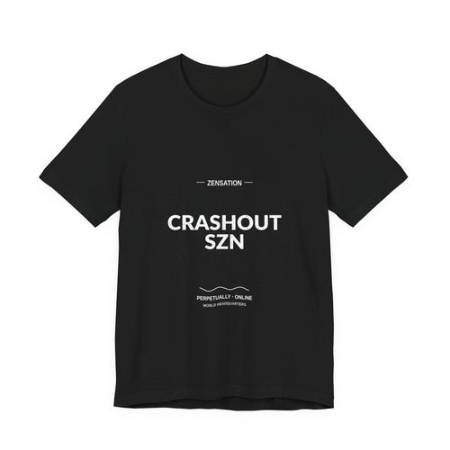 Crashout SZN Core Tee — Drop 012 — Zensation streetwear (view 2)