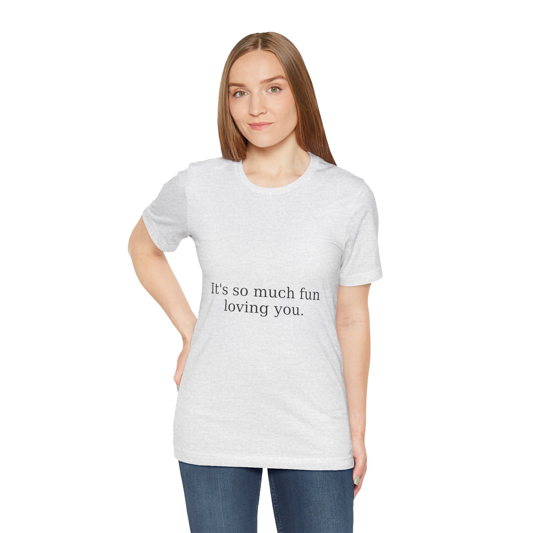 It's So Much Fun Loving You Tee — B-Sides 001 — Zensation streetwear (view 13)