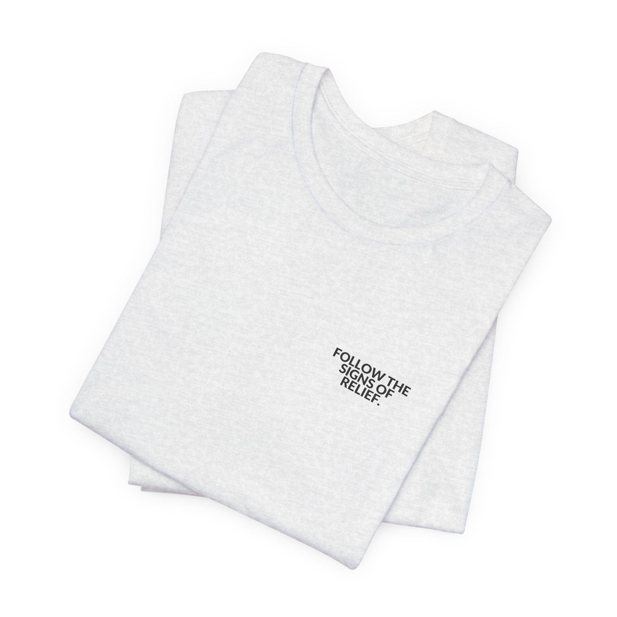 Follow The Signs Of Relief Tee — B-Sides 001 — Zensation streetwear (view 9)
