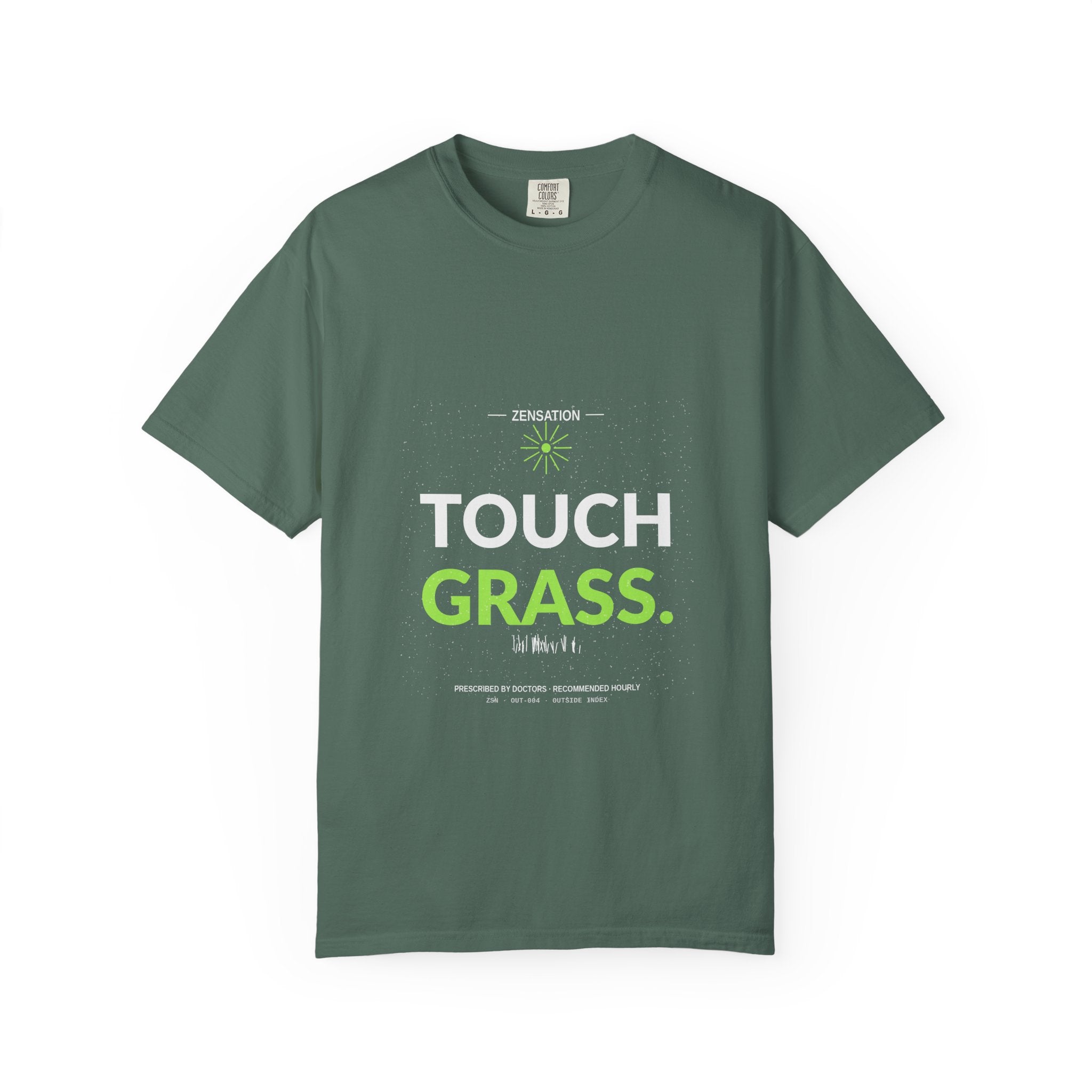 Touch Grass Premium T-Shirt — Drop 014 — Zensation streetwear (view 2)