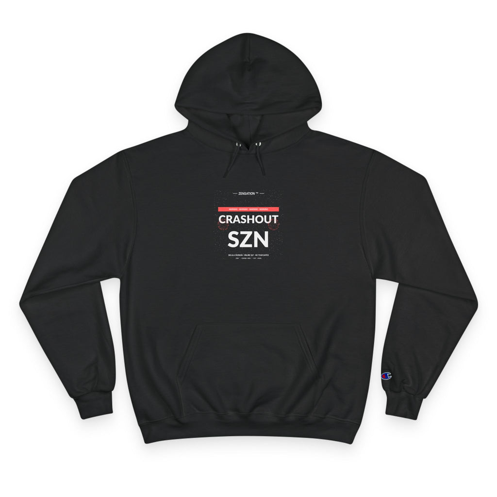 Crashout SZN Hoodie — Drop 012 — Zensation streetwear (view 4)
