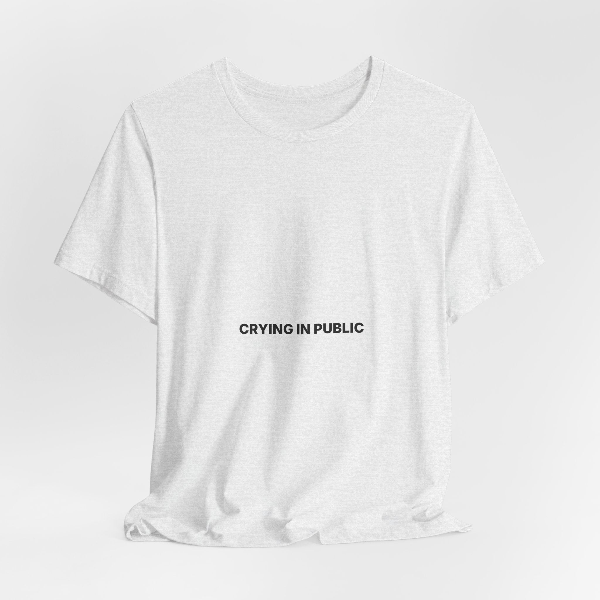 Crying In Public Tee — Bilingual