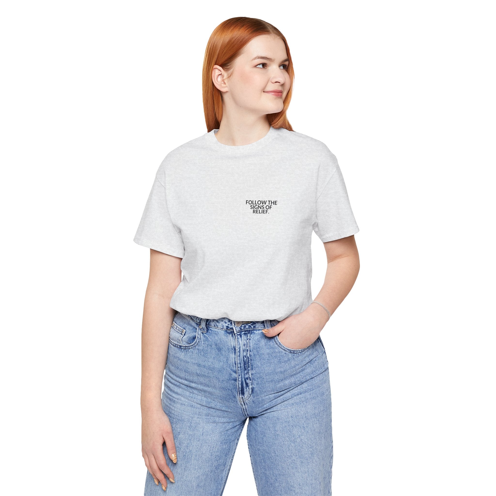 Follow The Signs Of Relief Tee — B-Sides 001 — Zensation streetwear (view 11)