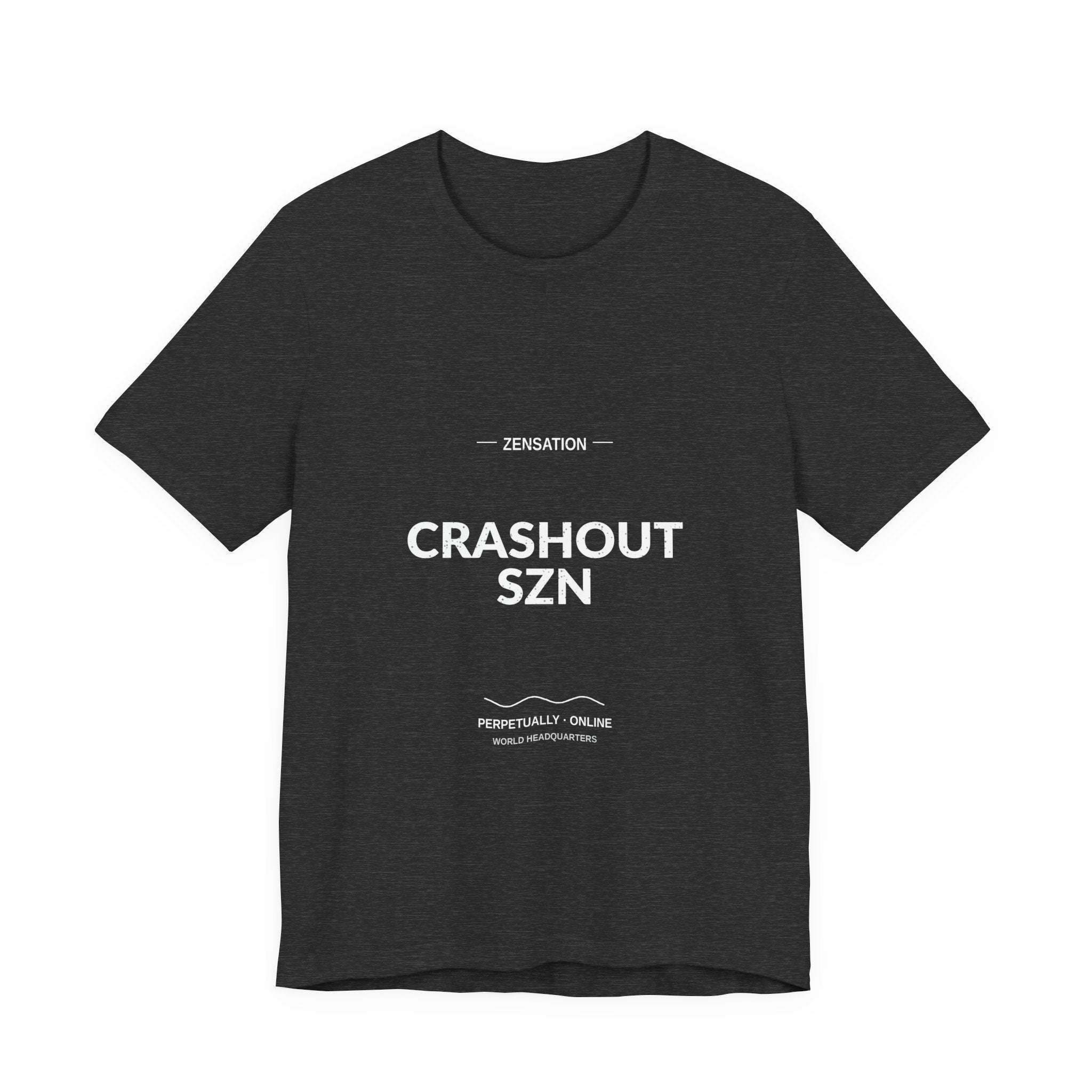 Crashout SZN Core Tee — Drop 012 — Zensation streetwear (view 3)