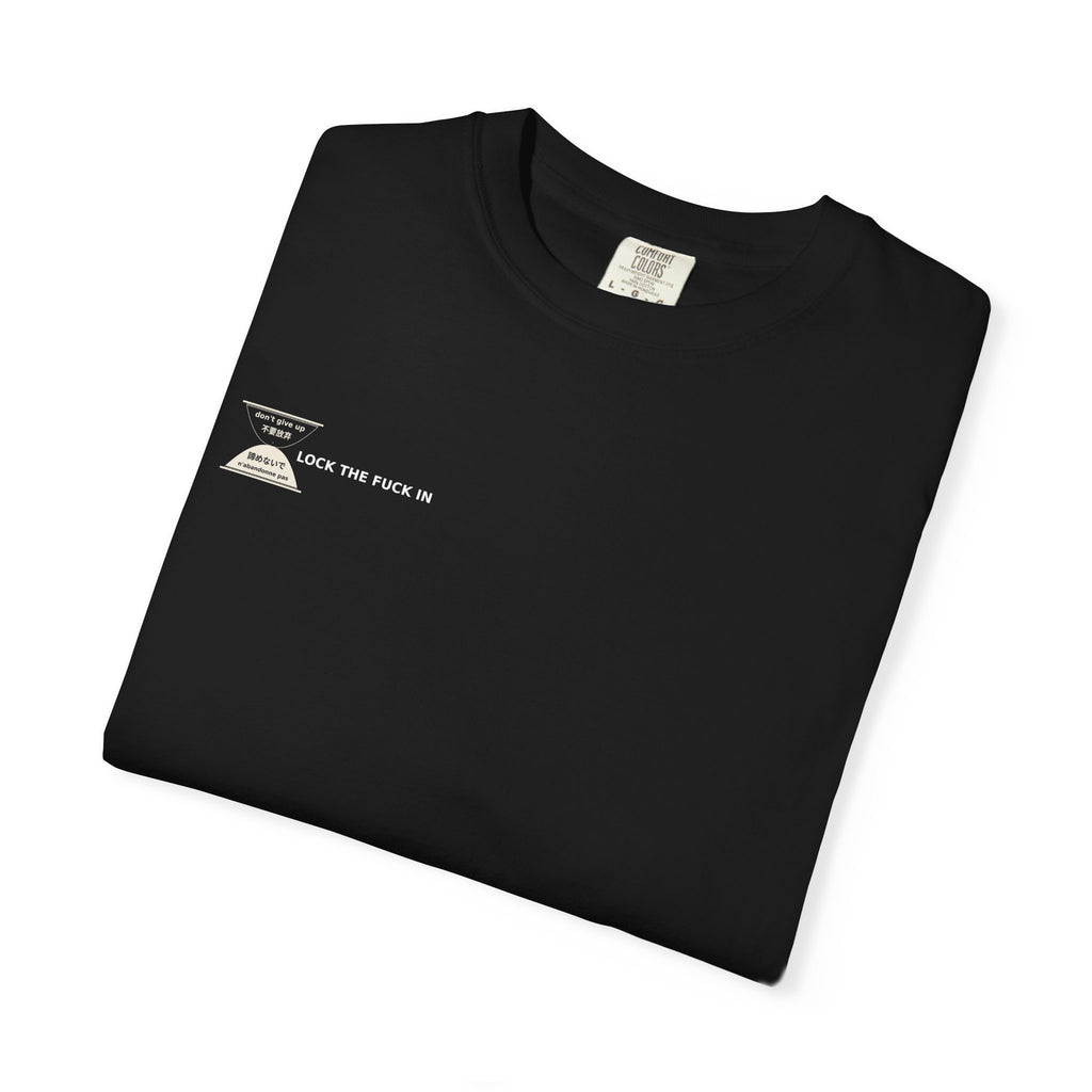 LOCK THE FUCK IN Premium T-Shirt — Drop 016 — Zensation streetwear (view 15)