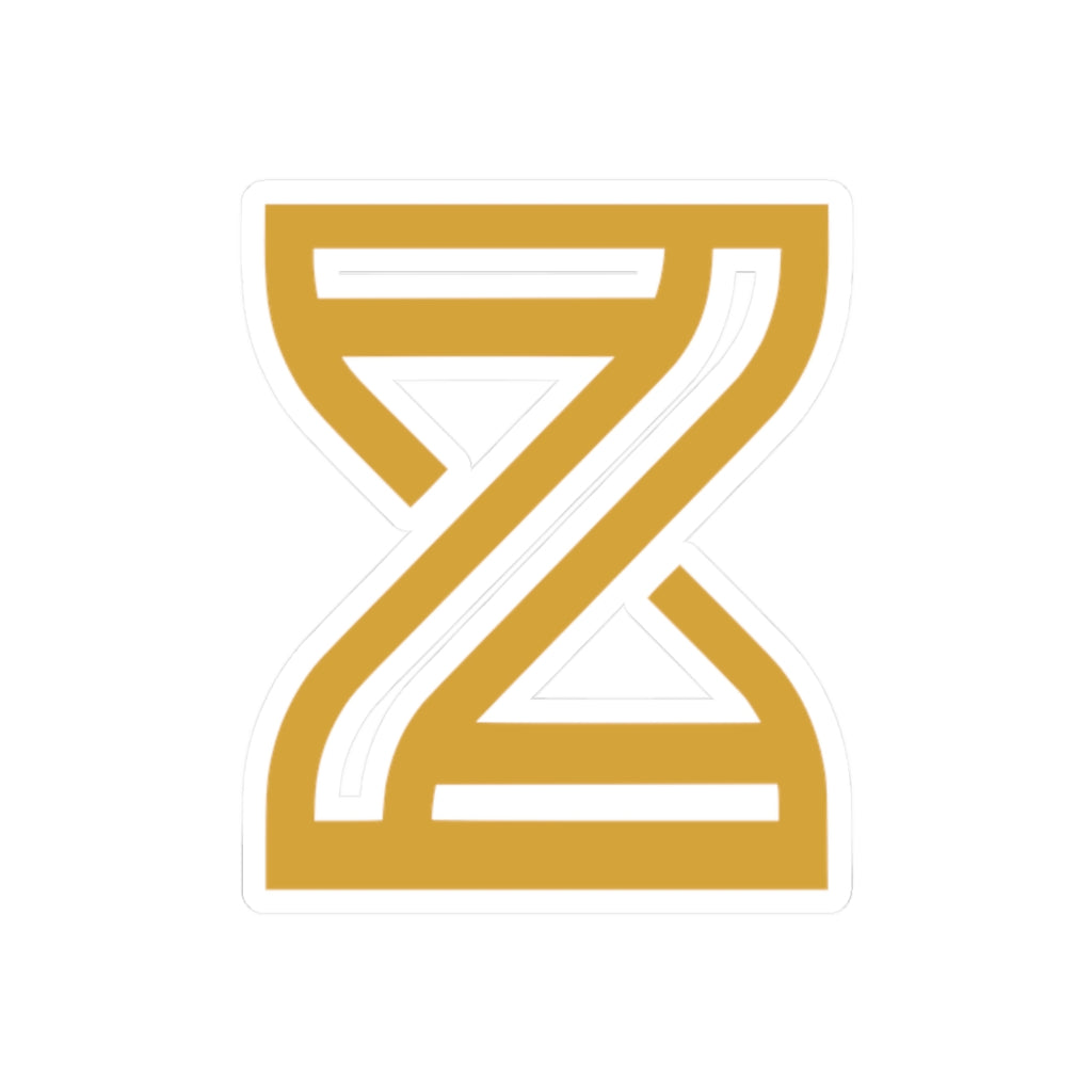 Hourglass Sticker — Kiss-Cut