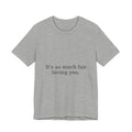 It's So Much Fun Loving You Tee — B-Sides 001 — Zensation streetwear (view 3)