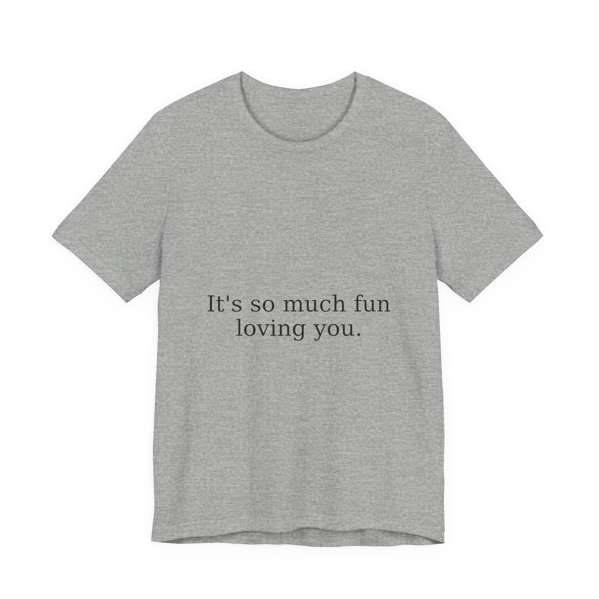 It's So Much Fun Loving You Tee — B-Sides 001 — Zensation streetwear (view 3)