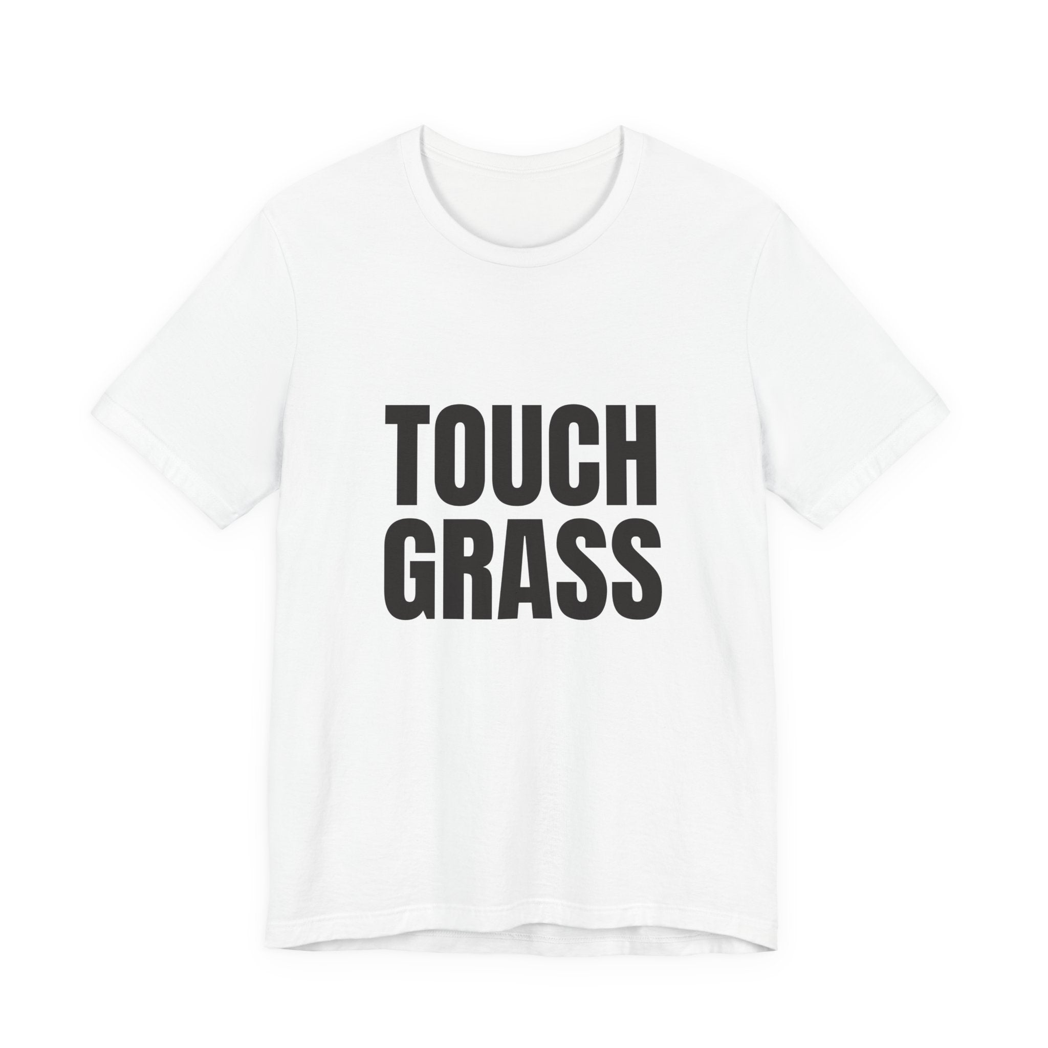 Touch Grass Tee — Funny Mindful Be-Present Shirt | Zensation