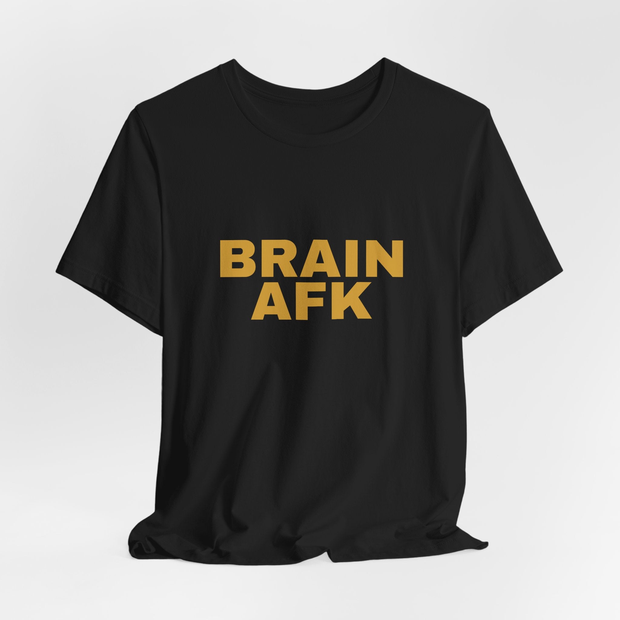 Brain AFK Tee — Offline Gen-Z Aesthetic Streetwear Shirt | Zensation