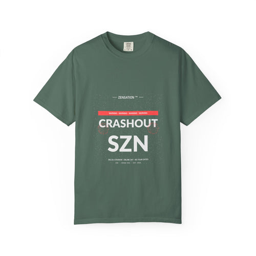 Crashout SZN Premium T-Shirt — Drop 012 — Zensation streetwear (view 2)