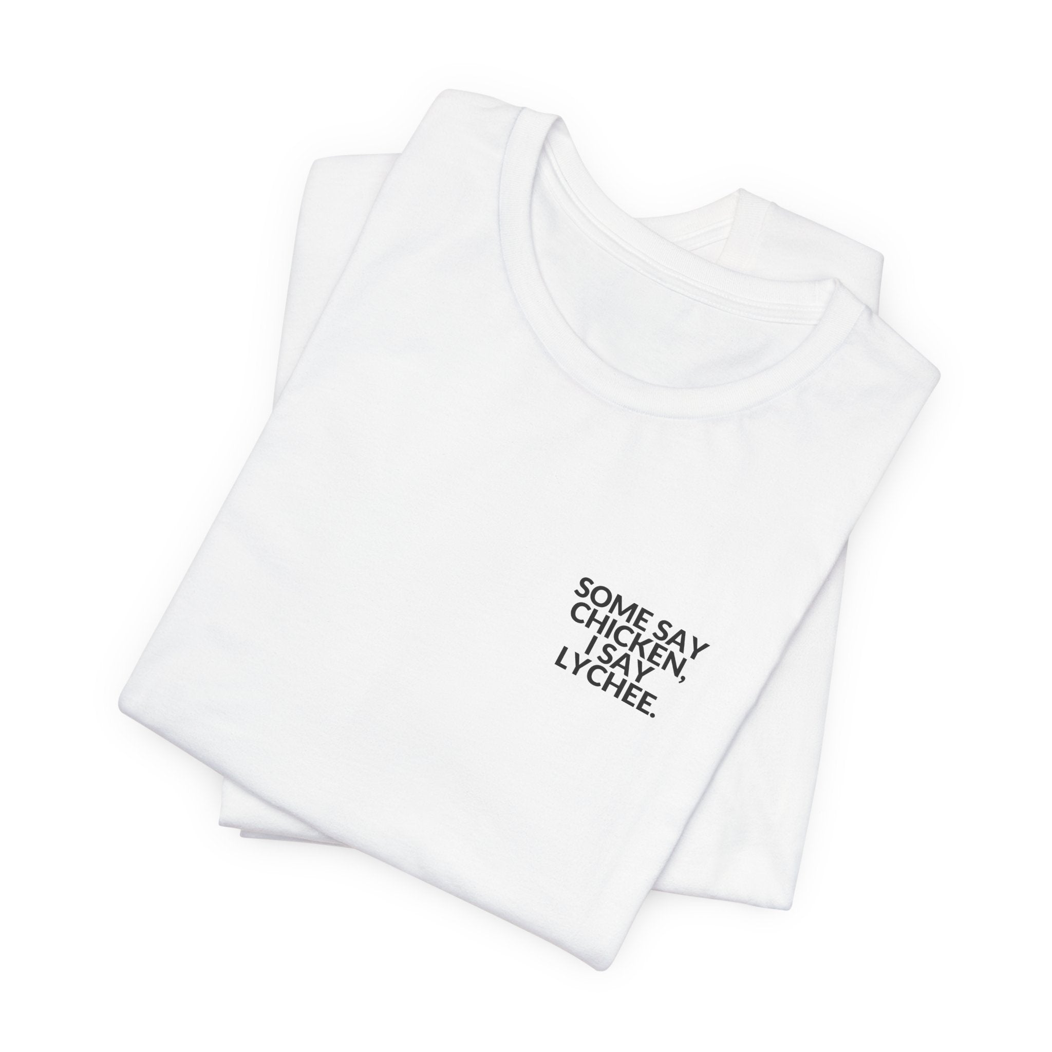 Some Say Chicken, I Say Lychee Tee — B-Sides 001 — Zensation streetwear (view 6)
