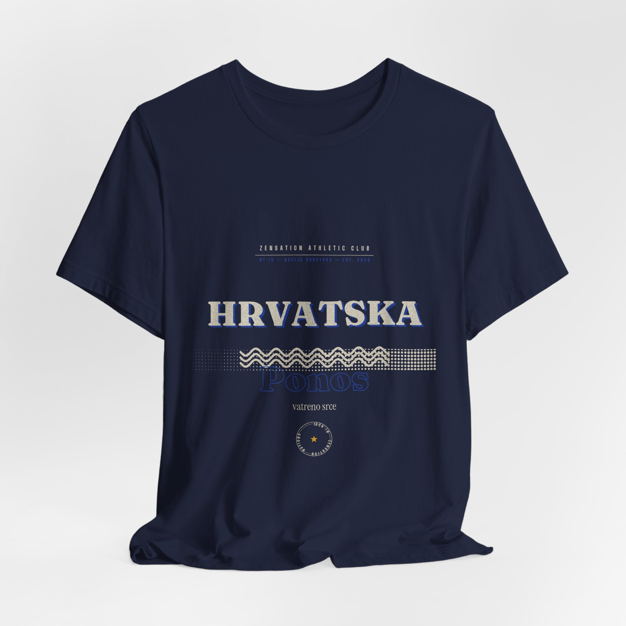 Hrvatska Tee — Ponos | Lock In