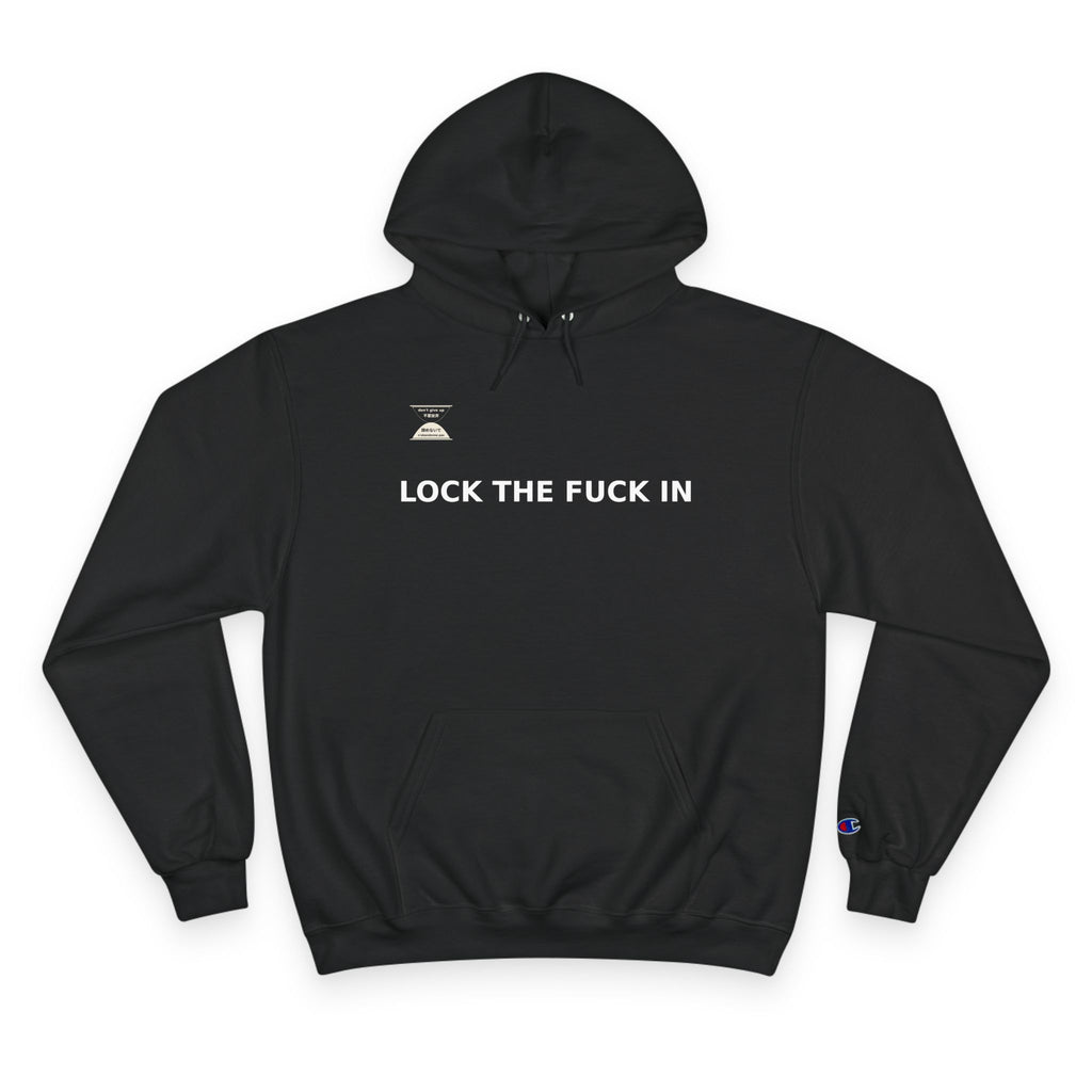 LOCK THE FUCK IN Hoodie — Drop 016 — Zensation streetwear (view 2)