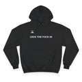 LOCK THE FUCK IN Hoodie — Drop 016 — Zensation streetwear (view 2)