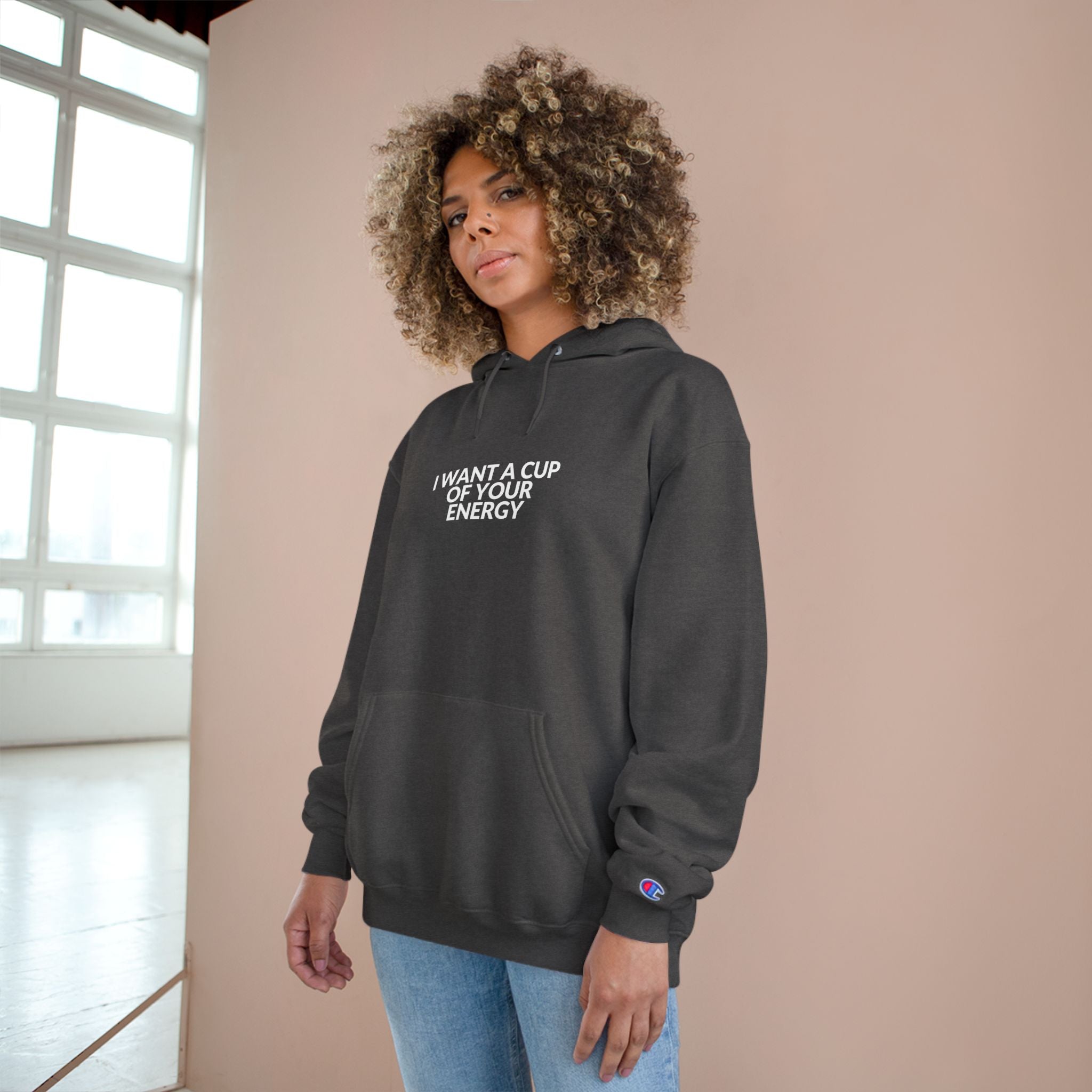 I Want A Cup Of Your Energy Hoodie — B-Sides 001