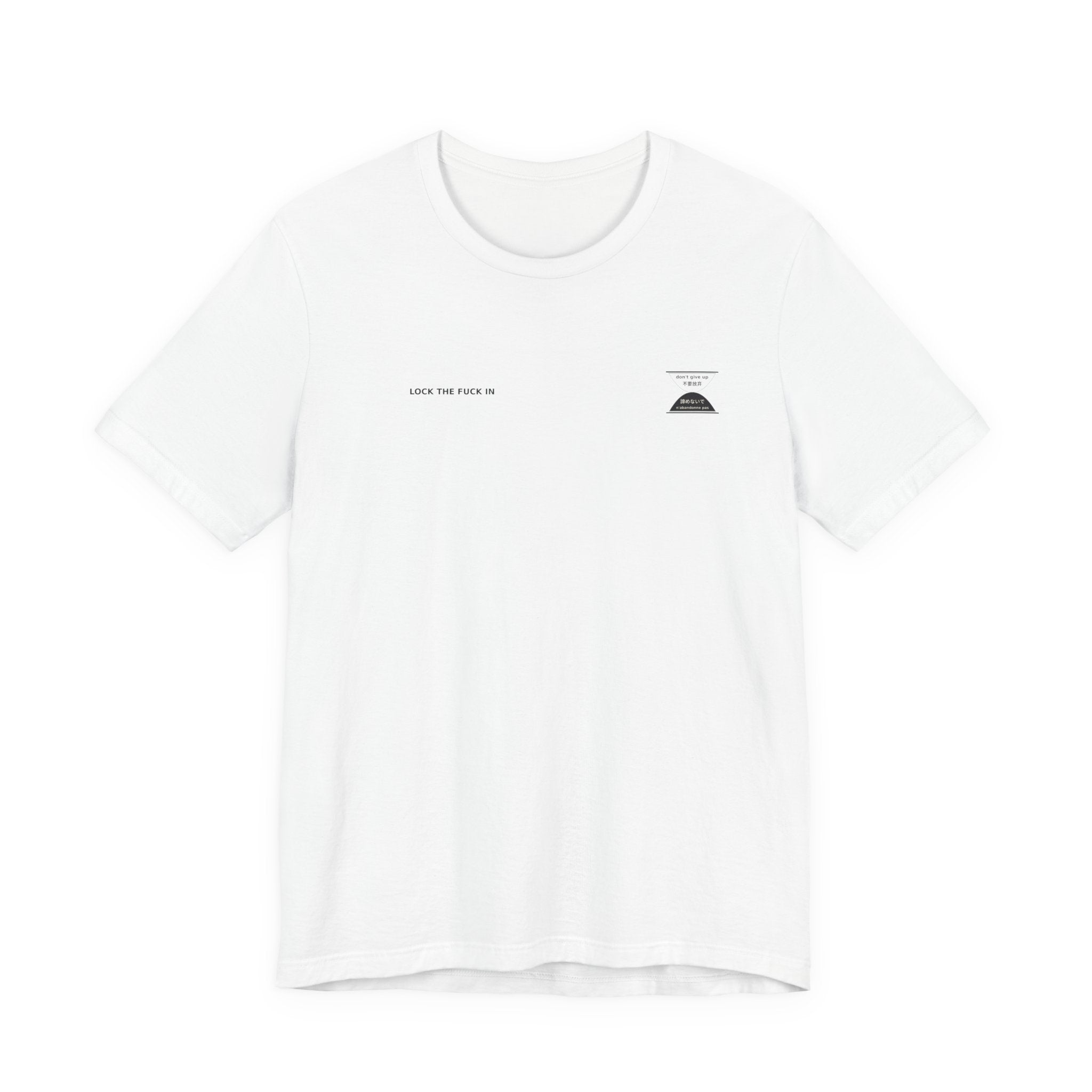 LOCK THE FUCK IN Core Tee — Drop 016 — Zensation